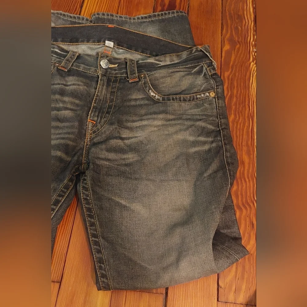 True Religion black straight